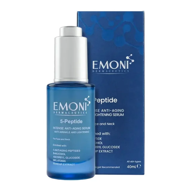 سرم ترمیمکننده پوست امونی مدل 5-peptide مناسب برای انواع پوست حجم 40 میلیلیتر